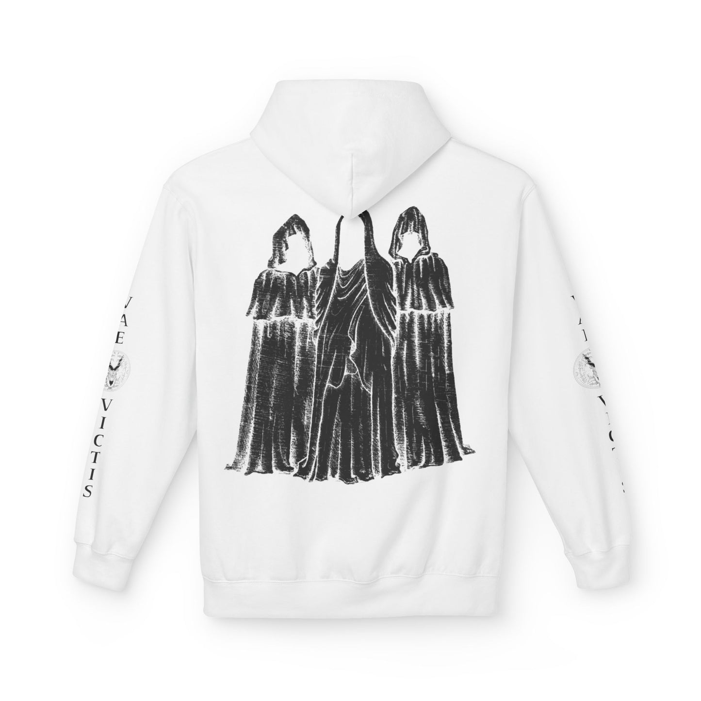 Vae Victis First Edition Negative Premium White Hoodie