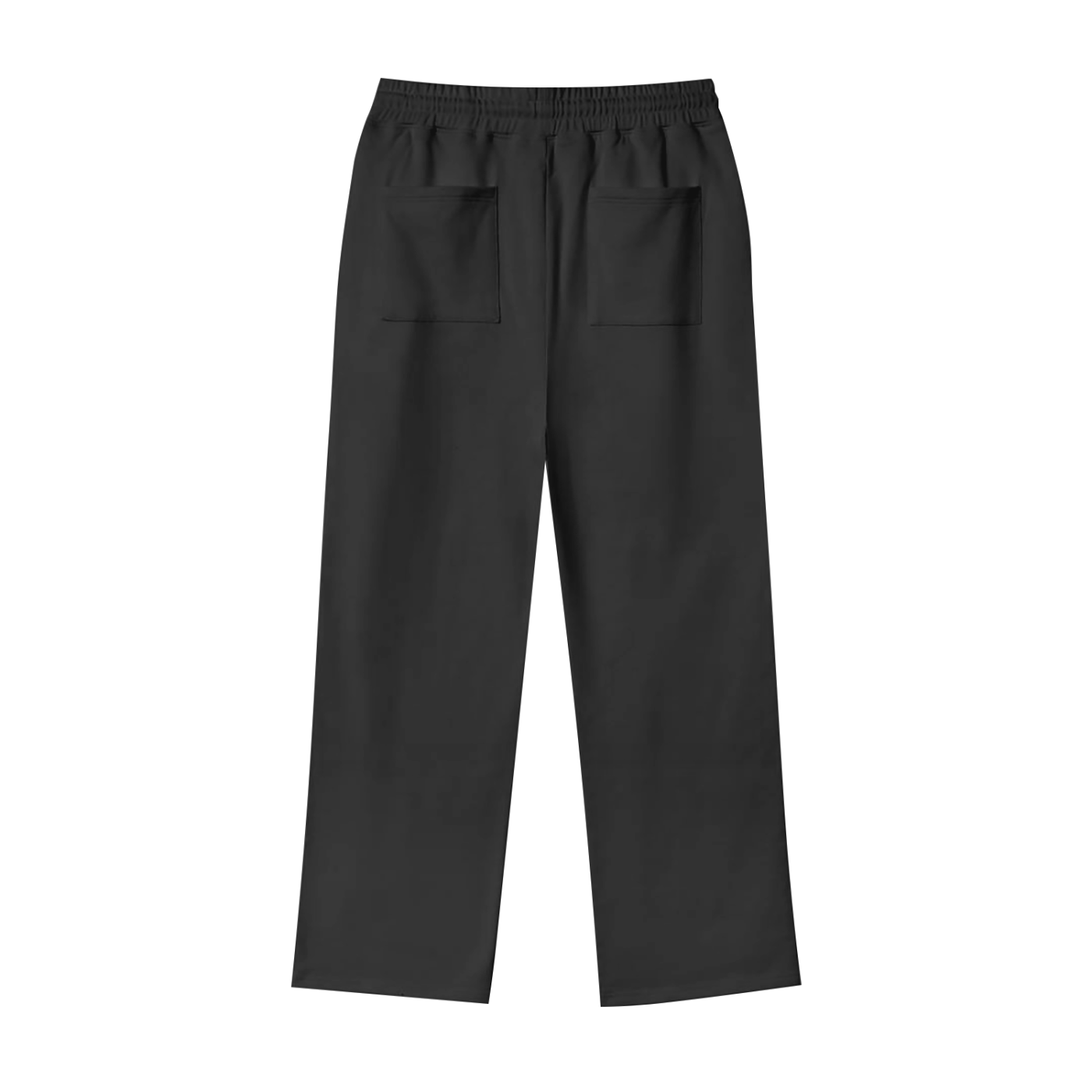 Jadoon Apparel Classic Black Wide Leg Joggers