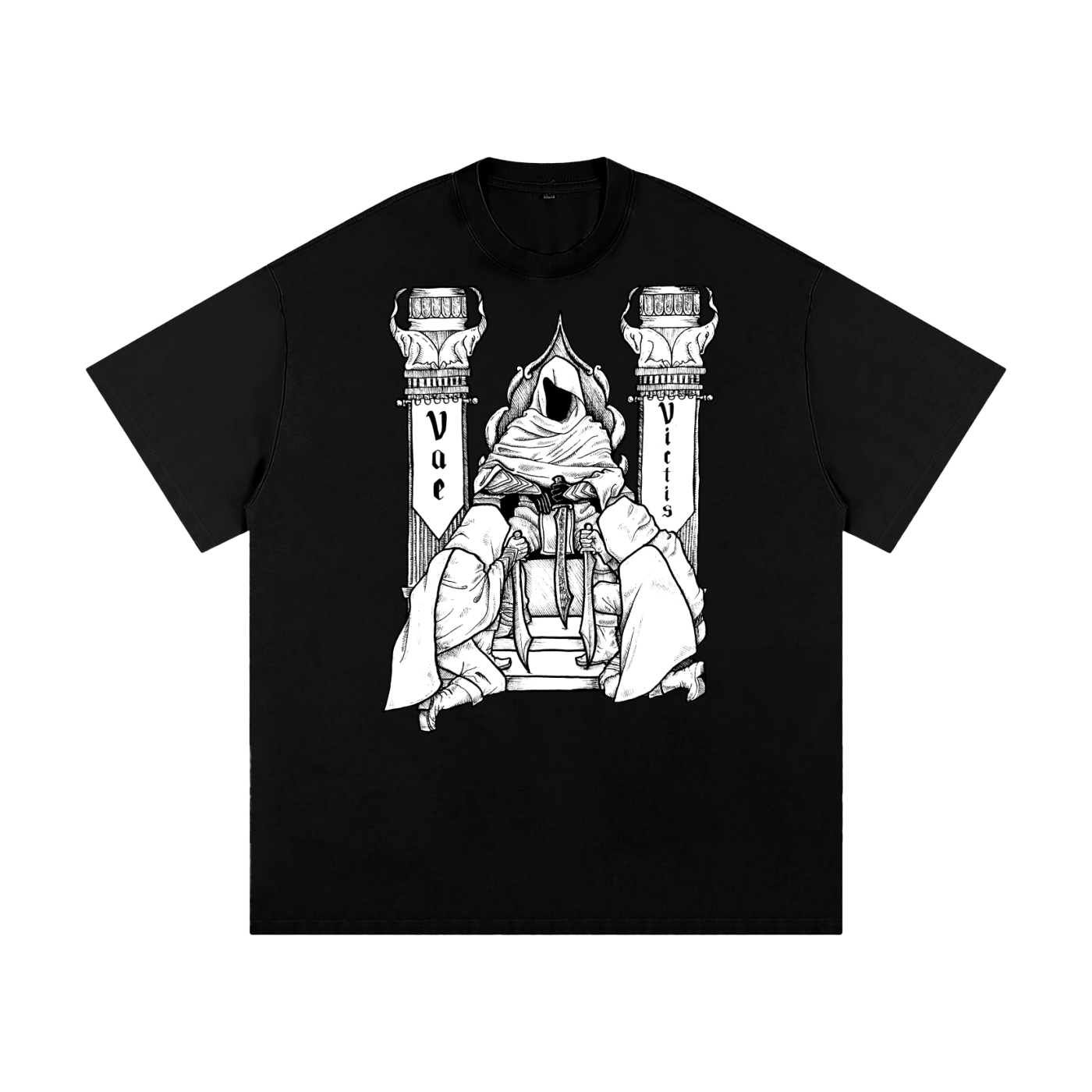 Vae Victis King Black T-shirt